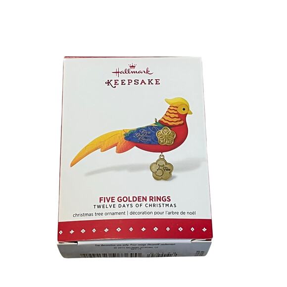 Hallmark | Holiday | Hallmark 25 12 Days Of Christmas 5 Golden